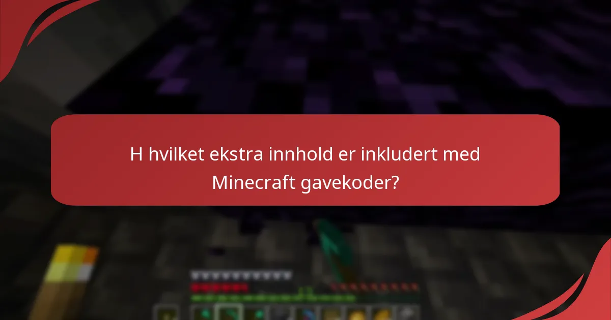Hvilke enheter er kompatible med Minecraft gavekoder?
