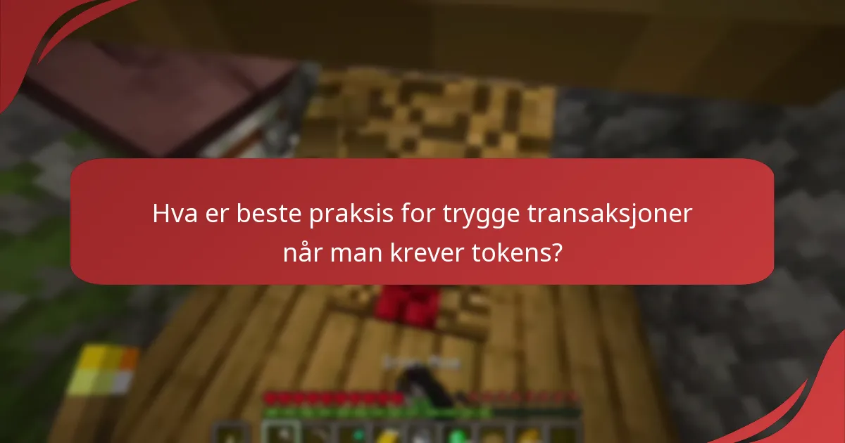 Hvordan kan brukere unngå svindel når de krever Minecraft-tokens?