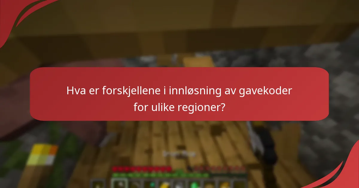 Hva er beste praksis for å innløse Minecraft gavekoder?
