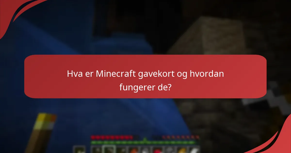 Hvilke kampanjehendelser er for øyeblikket tilgjengelige for Minecraft gavekort?