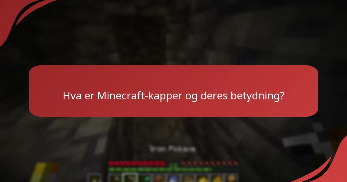 Hvilke kampanjekoder er tilgjengelige for Minecraft-kapper?