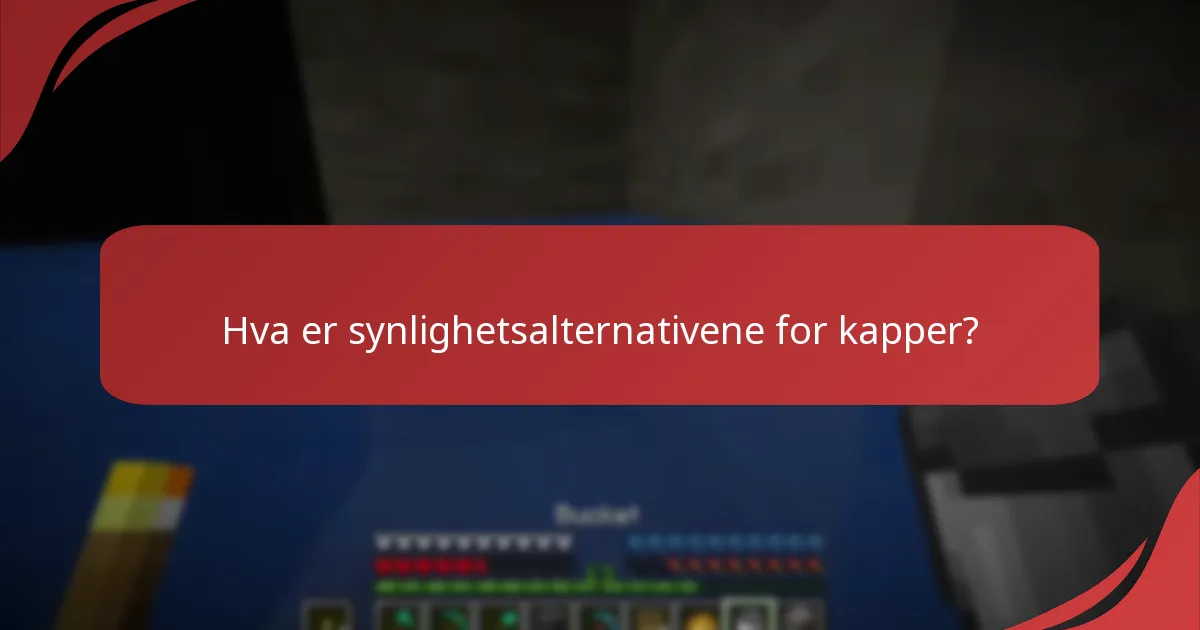 Hvordan kan du tilpasse Minecraft-kappen din?