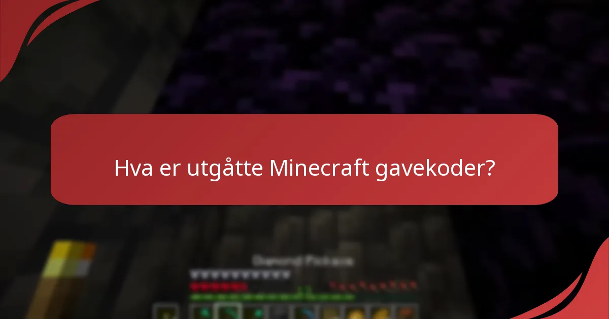 Hvordan kan jeg gjenvinne en utgått Minecraft gavekode?
