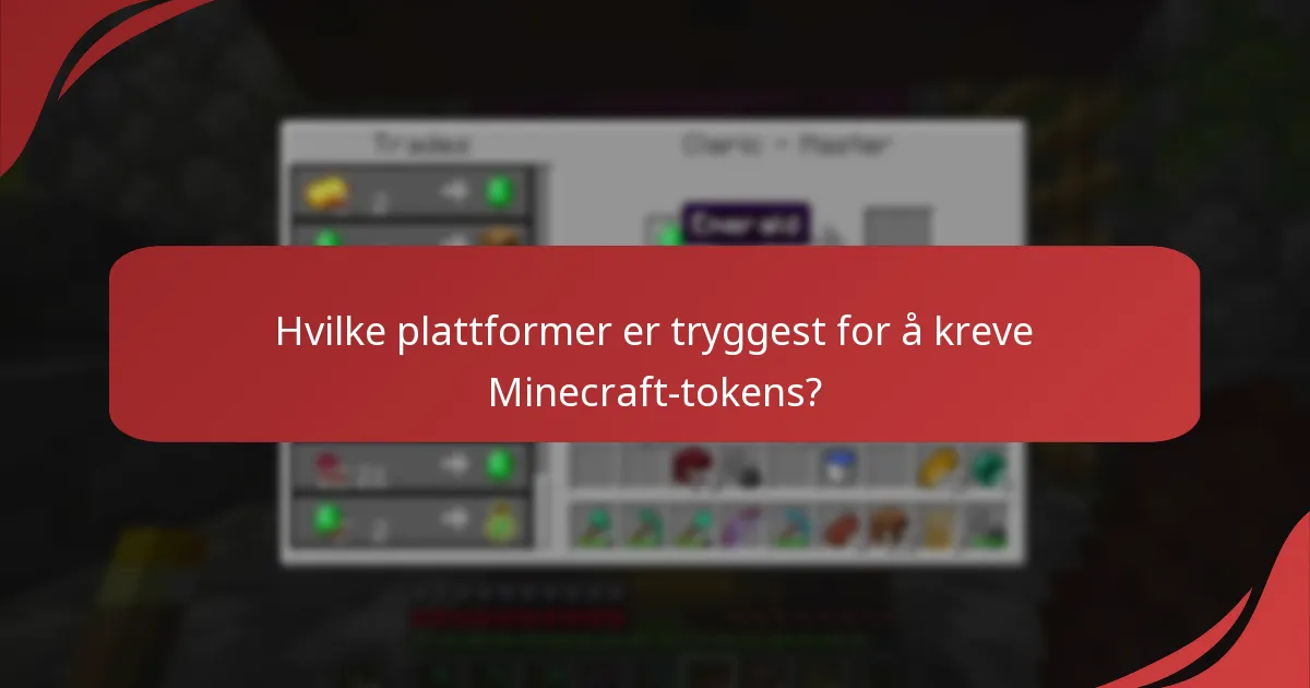 Hva er beste praksis for trygge transaksjoner når man krever tokens?