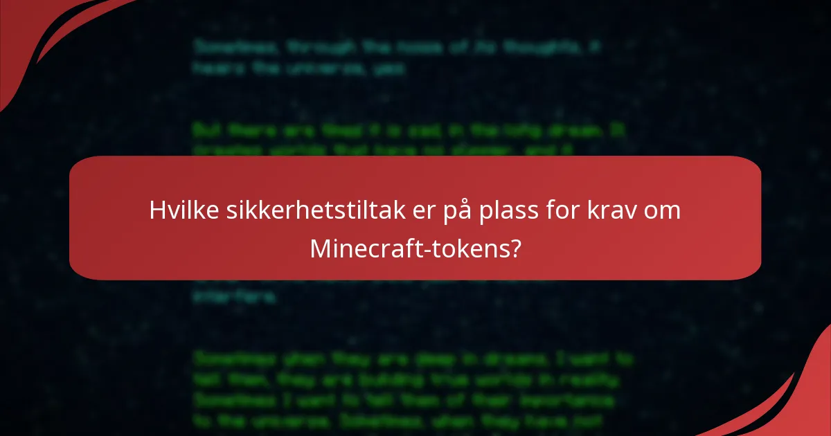Hvilke plattformer er tryggest for å kreve Minecraft-tokens?