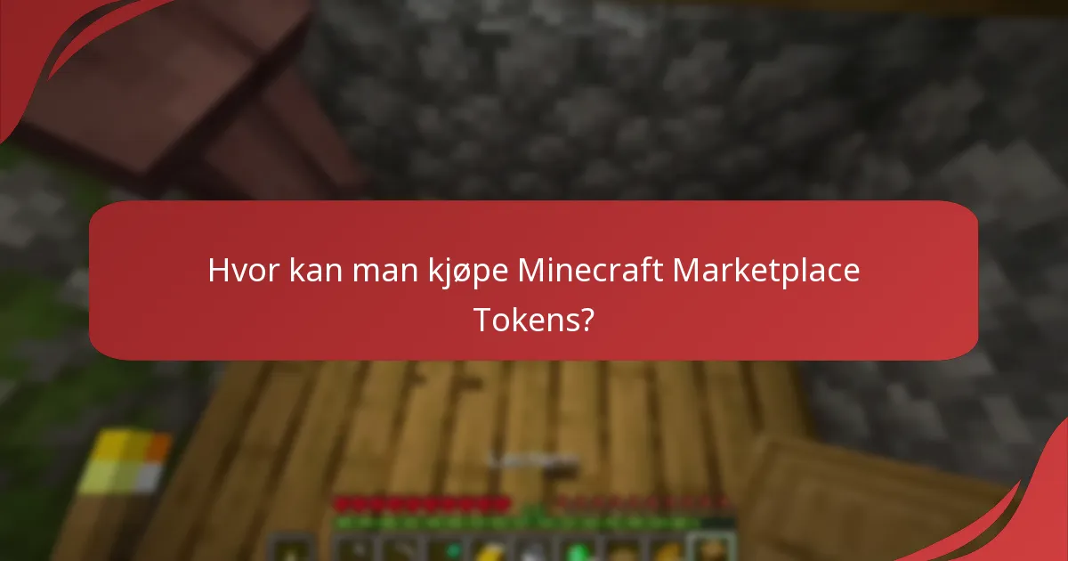 Hvordan brukes Marketplace Tokens i Bedrock Edition?