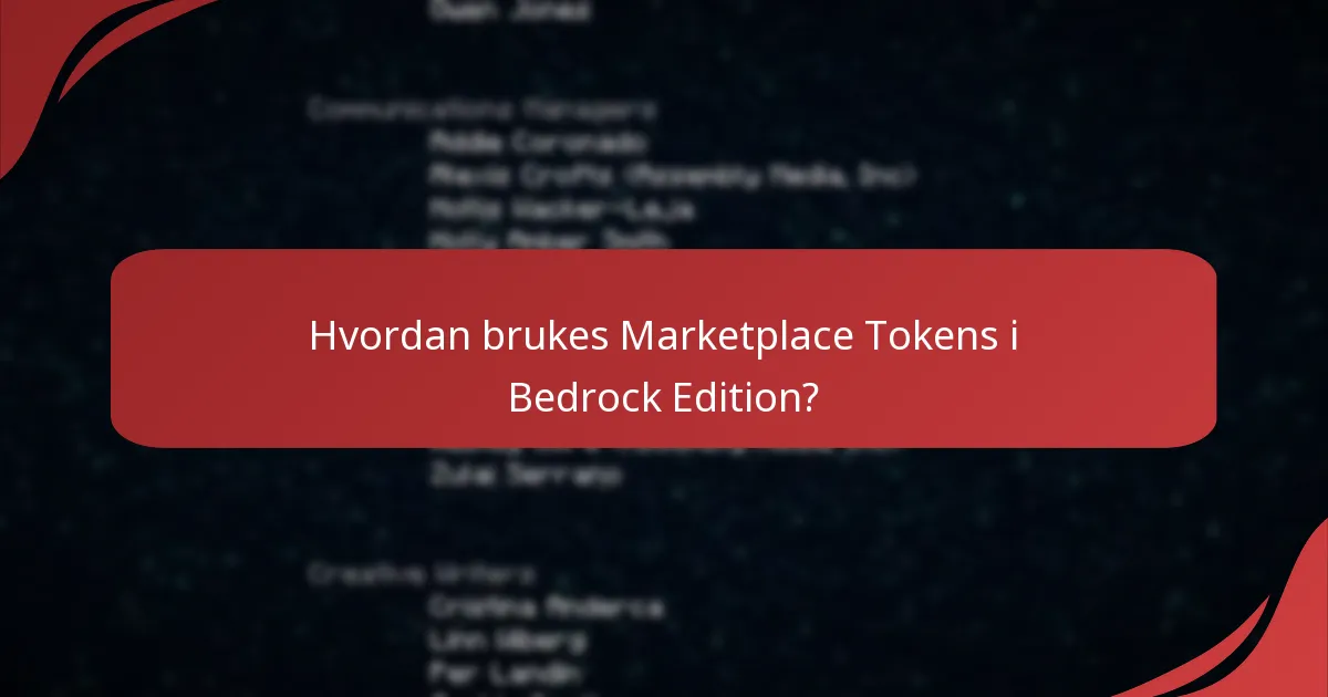 Hvor kan man kjøpe Minecraft Marketplace Tokens?
