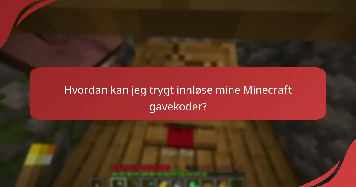 Hvordan rapportere svindel relatert til Minecraft gavekoder?